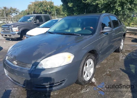 2008 Chevrolet Impala Lt из США, поврежденный, VIN 2G1WT58K081378235